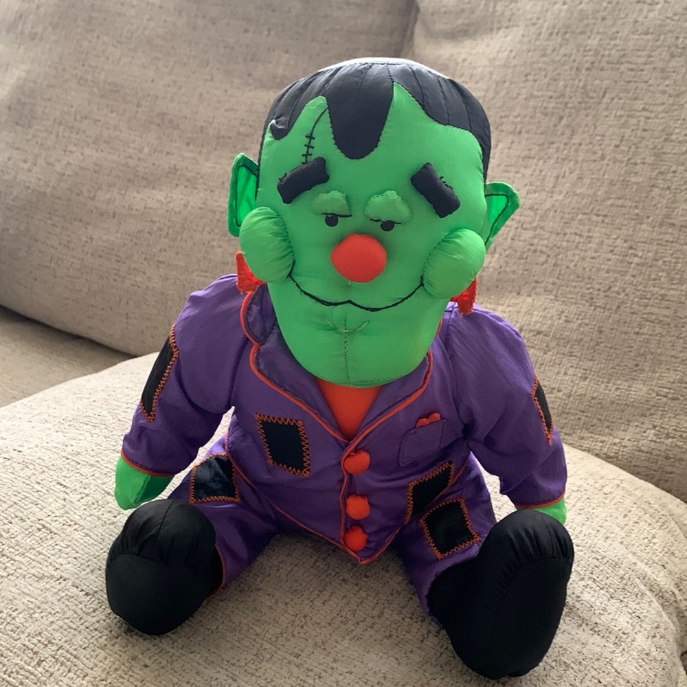 RUSS Vintage 1990 Frankenstein plush toy